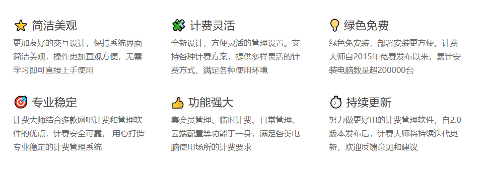 150370de12077391e059c4e2e1382127 网吧收费管理和电脑计费:计费大师 – 简洁、极速、免费的计费管理系统-图片2