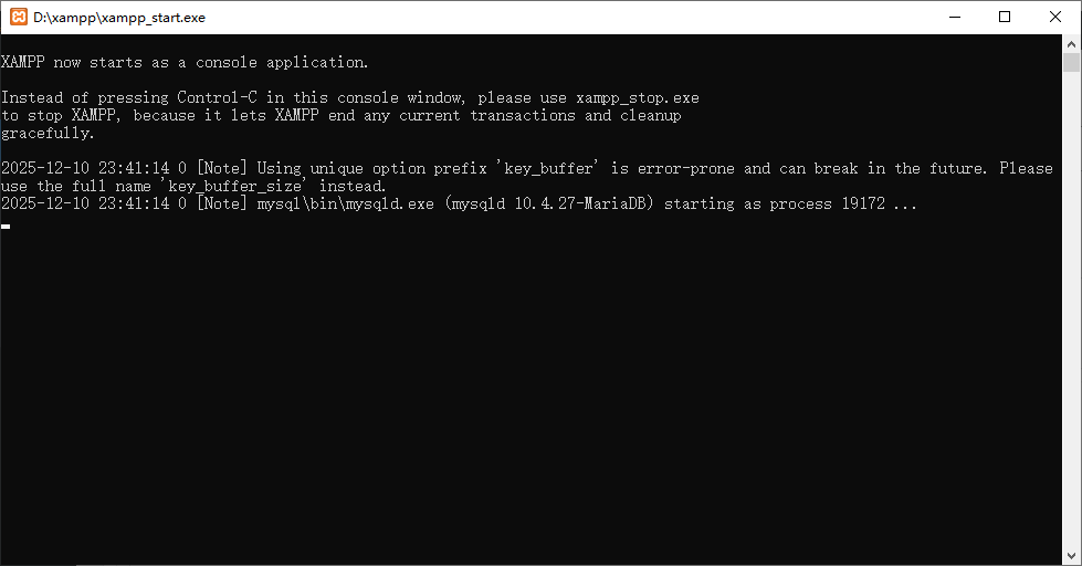 44dc45a1a91dccef160a7c7fda1ca4c0 XAMPP启动日志解析及MySQL配置问题处理