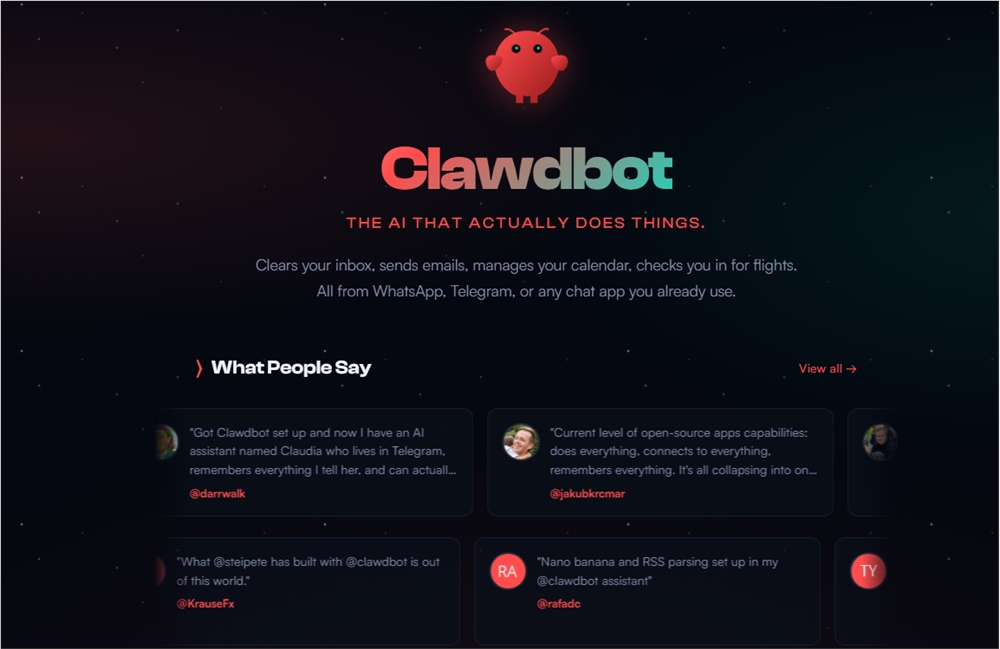 GitHub 涨星之王!Clawdbot 一天狂揽9000Star,开源“赛博管家”火遍极客圈